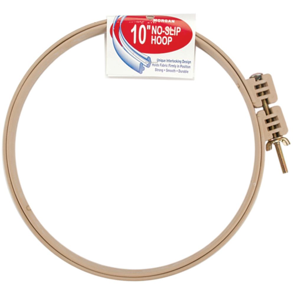 Plastic No-Slip Quilting Hoops Needlework Morgan 10"