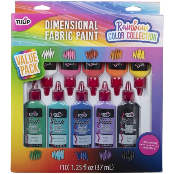Dimensional Fabric Paint - Rainbow Collection Paint Tulip