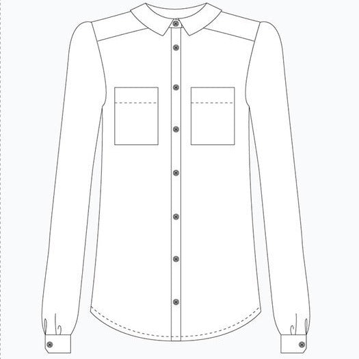 VIRTUAL SEWING COURSE: Button-Down Shirt Past Workshop Brooklyn Craft Company