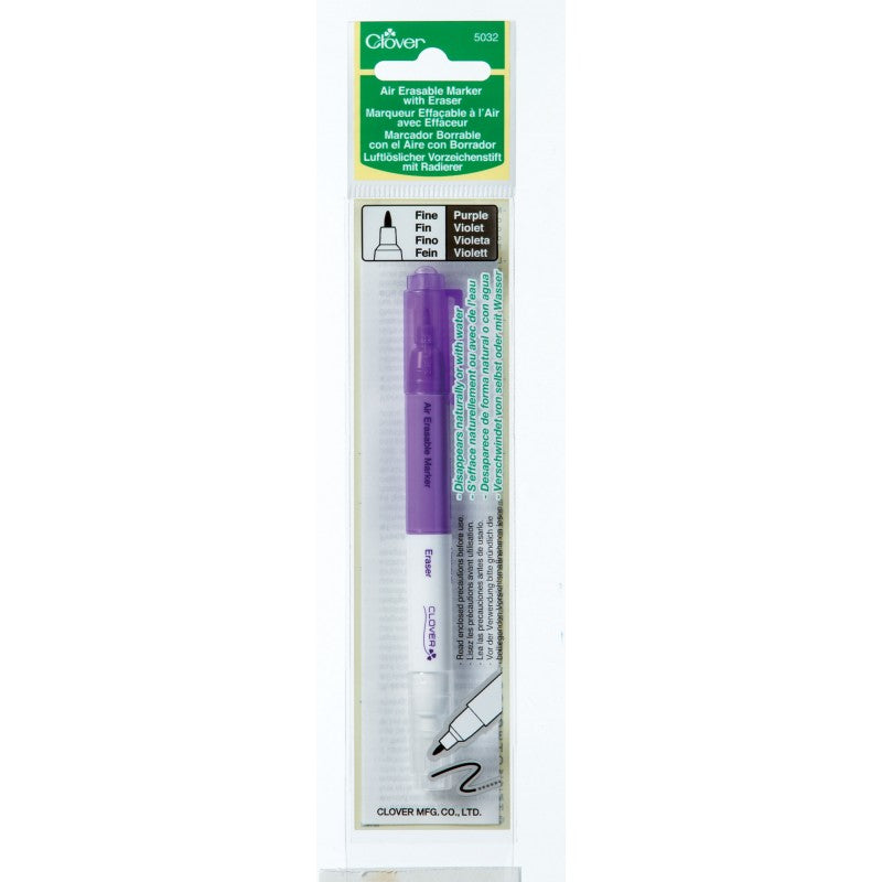 Air Erasable Marker - Fine Tip Notions Clover