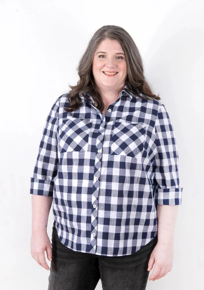 VIRTUAL SEWING COURSE: Button-Down Shirt Past Workshop Brooklyn Craft Company