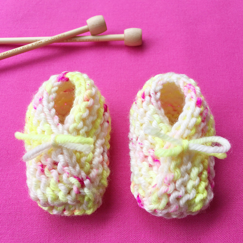 Knit Baby Booties Workshop Past Workshop Brooklyn Craft Company