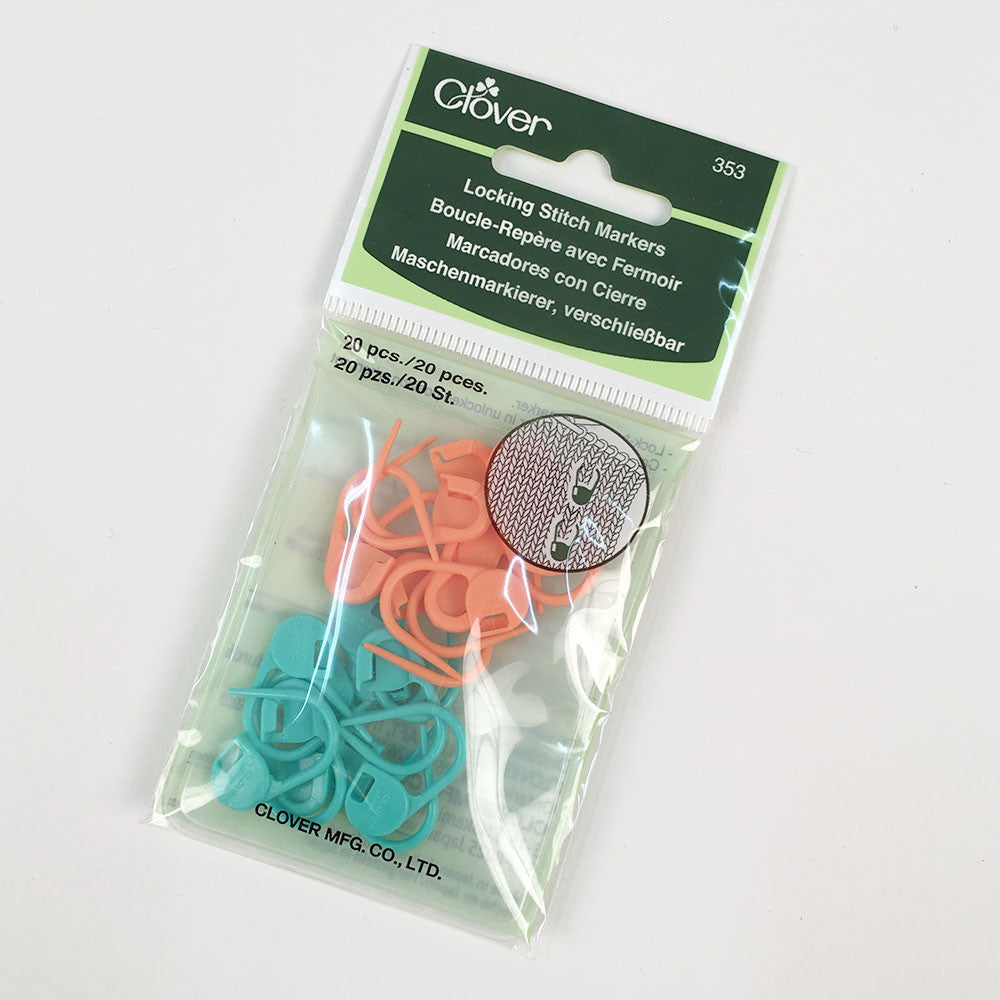 Locking Stitch Markers Clover