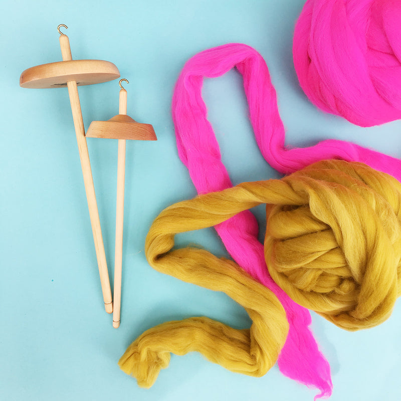 Intro to Drop Spindle Yarn Spinning Workshop Brooklyn Craft Company