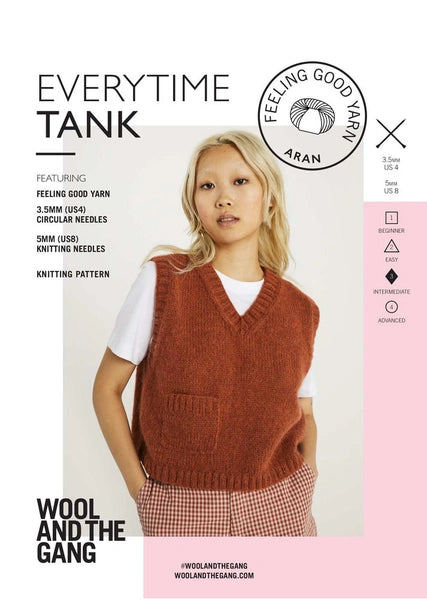 Everytime Tank Knit Pattern Pattern Wool and the Gang