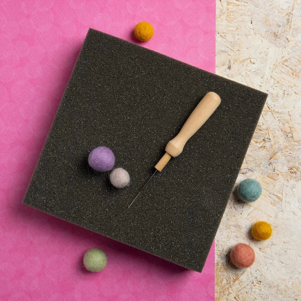 7 x 7 inch Needle Felting Foam Block Tools Hawthorn Handmade
