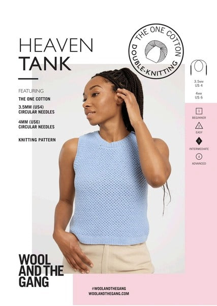 Heaven tank knitting pattern