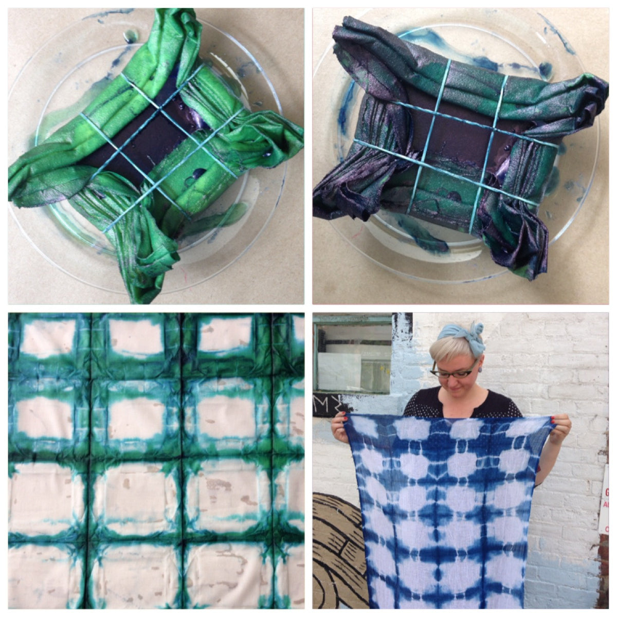 Indigo Shibori Dyeing Workshop Brooklyn Craft Company