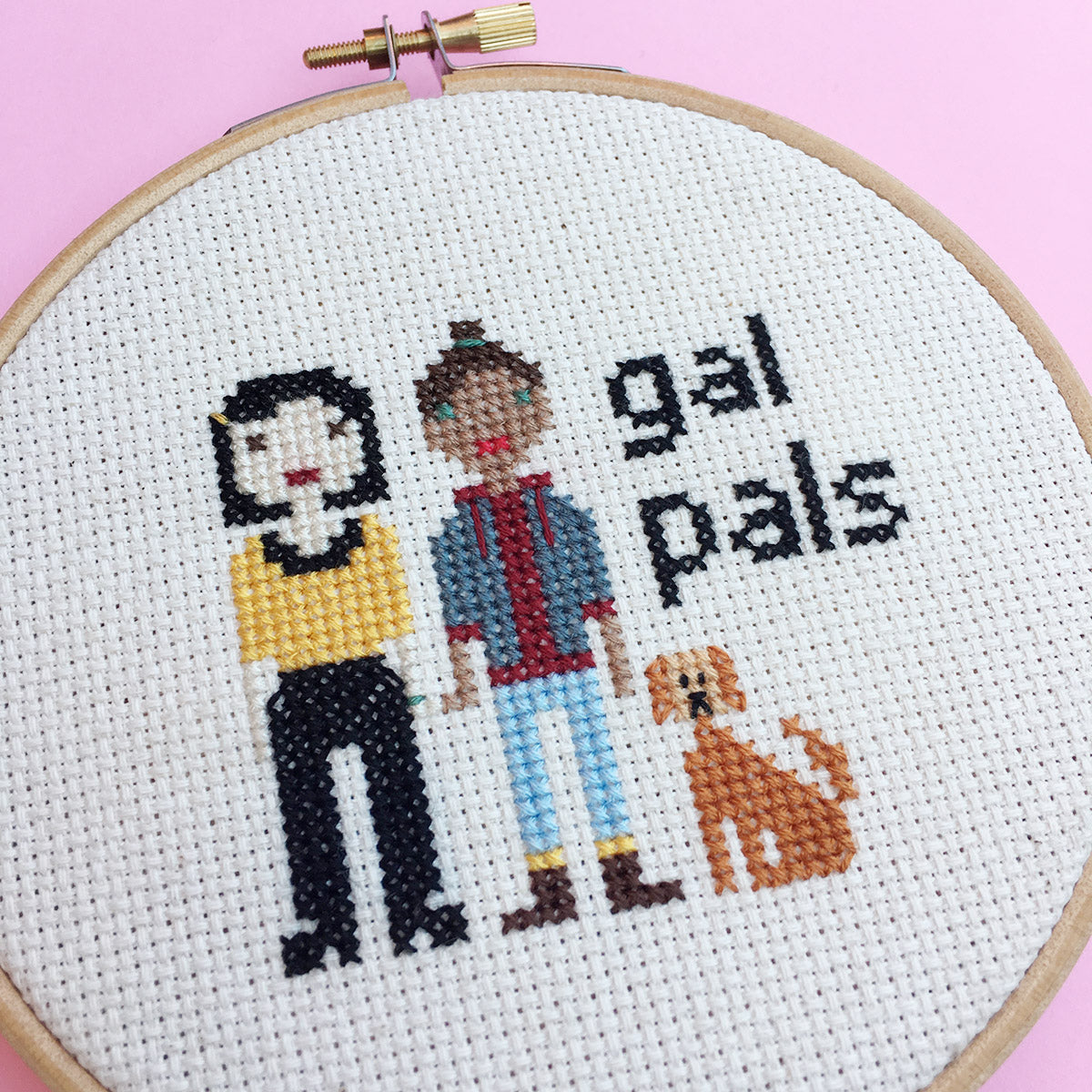 Cross Stitch Portraits Workshop Brooklyn Craft Company