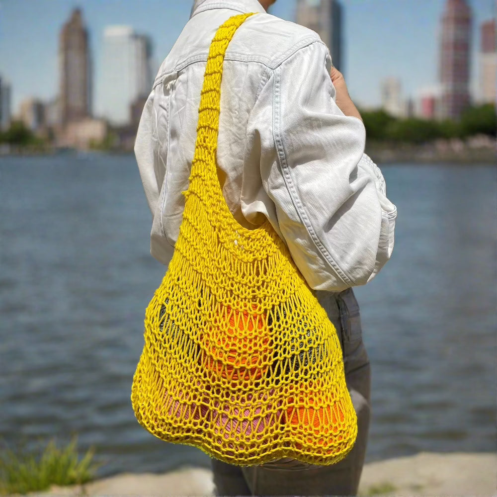 Knitting 102: Make a Market Bag! Workshop Brooklyn Craft Company