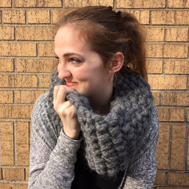 Knit a Chunky Cowl Past Workshop Brooklyn Craft Company
