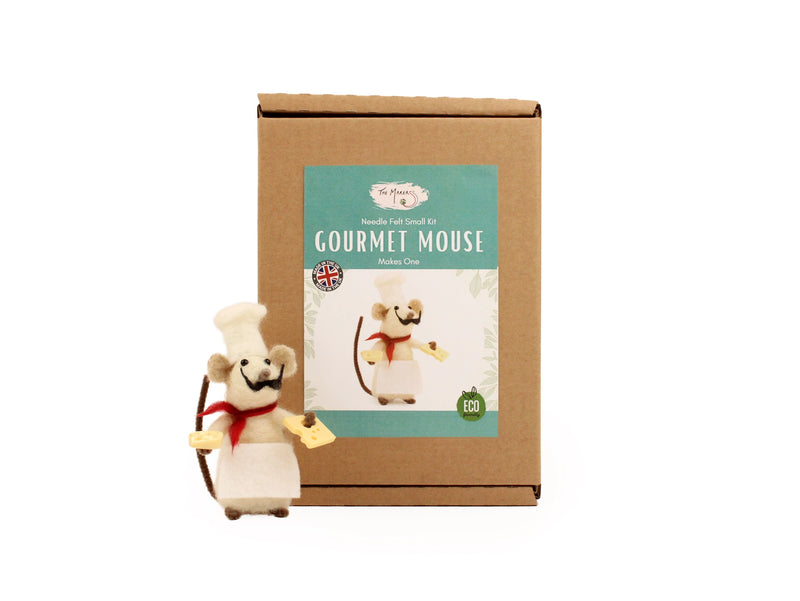Gourmet Mouse Needle Felt Kit Kit The Makers