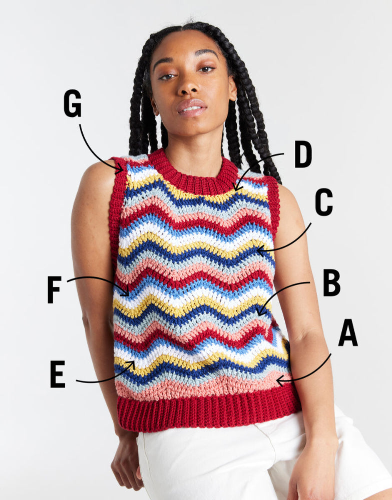 Malibu tank labelled colors