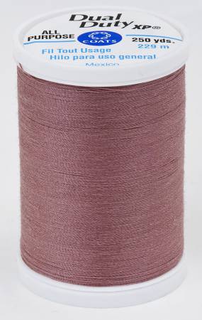 Dual Duty XP All Purpose Thread #1080 Dark Mauve Thread Coats & Clark