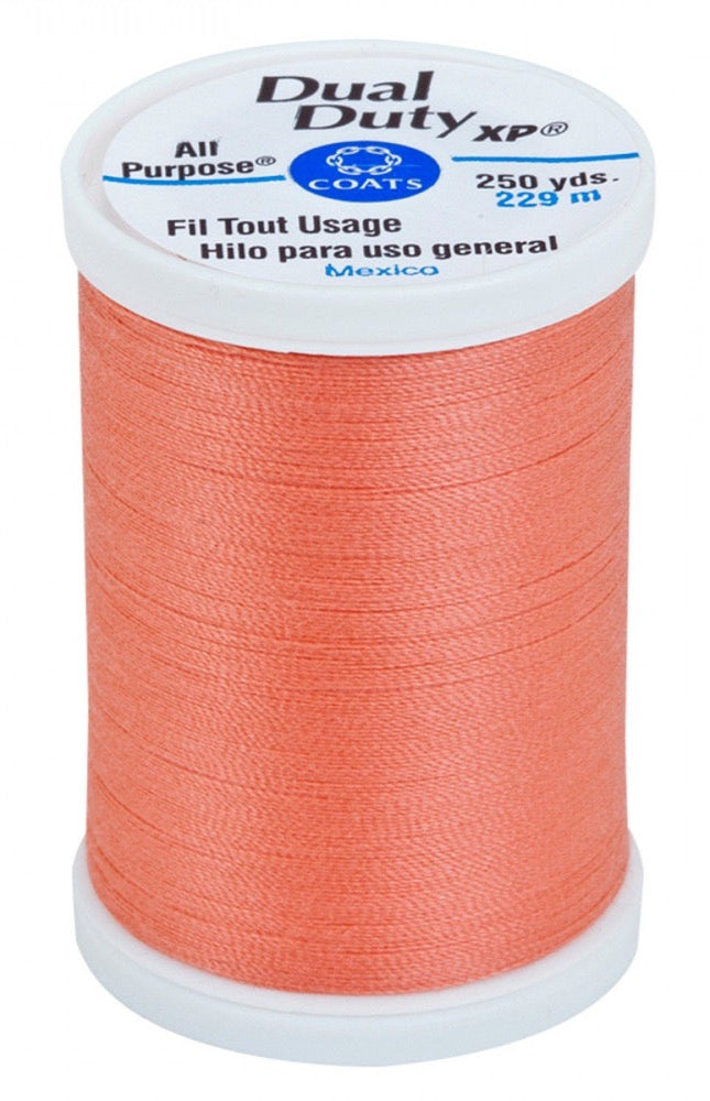 Dual Duty XP All Purpose Thread #1500 Orange Coral Thread Coats & Clark