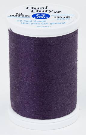 Dual Duty XP All Purpose Thread #3190 Royal Plum Thread Coats & Clark