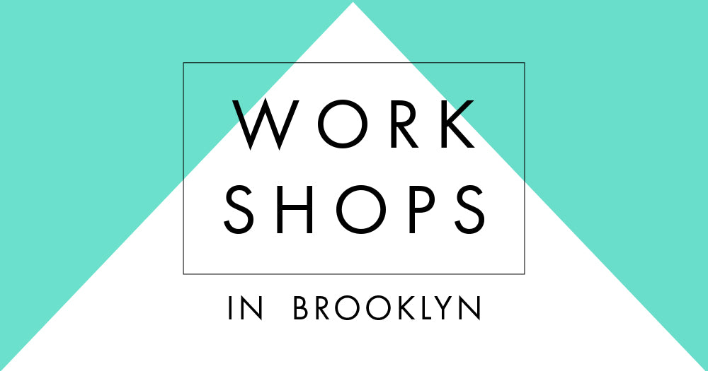 Collection banner showcasing our Brooklyn Workshop, leading to the exclusive Workshop Collection.