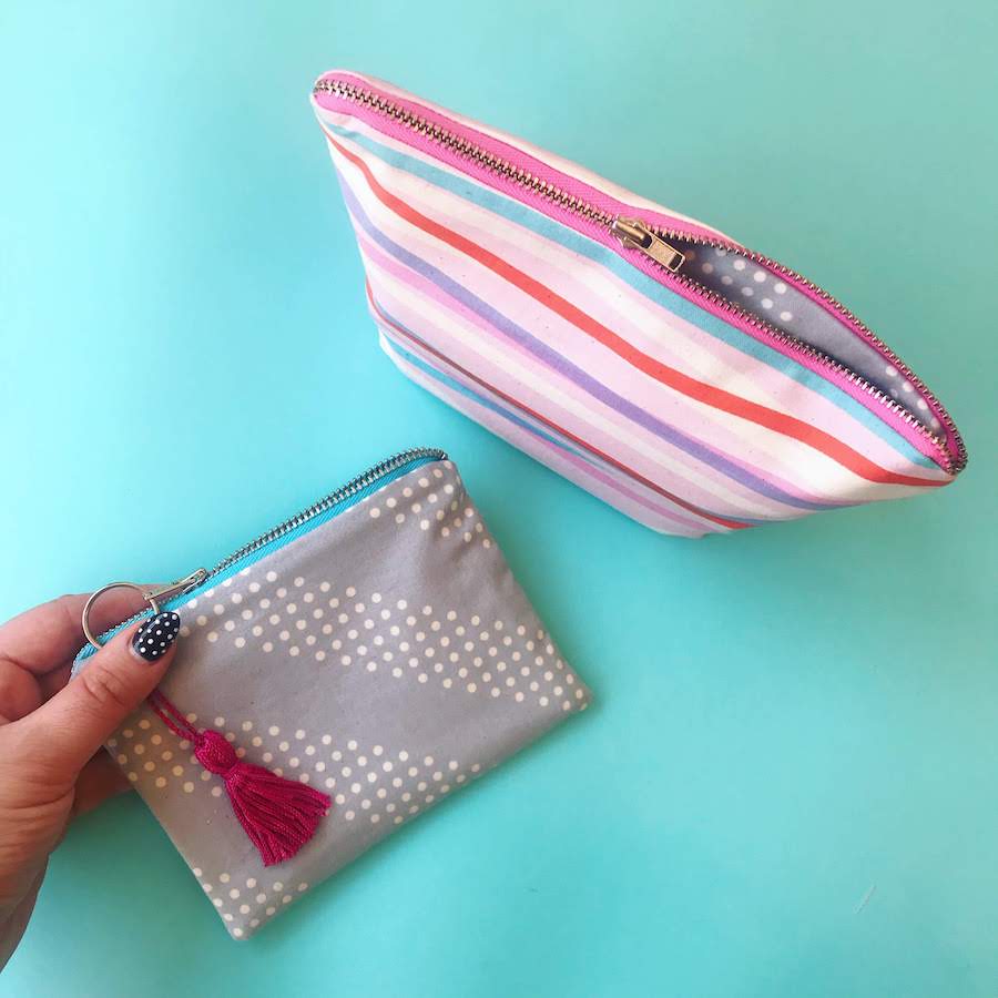 GREENPOINT WORKSHOP: Sew Zipper Pouches Workshop Brooklyn Craft Company