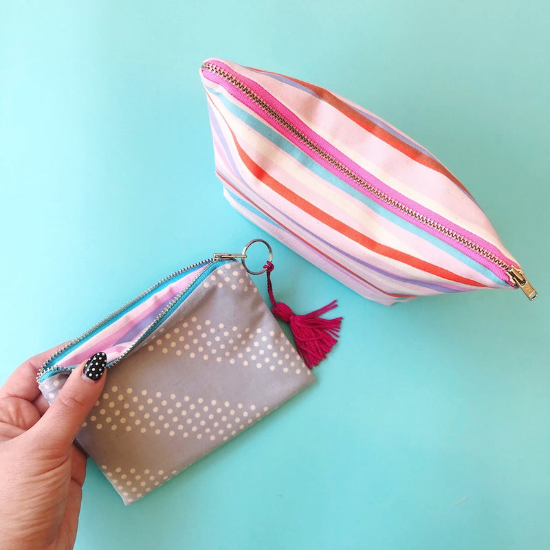 GREENPOINT WORKSHOP: Sew Zipper Pouches Workshop Brooklyn Craft Company