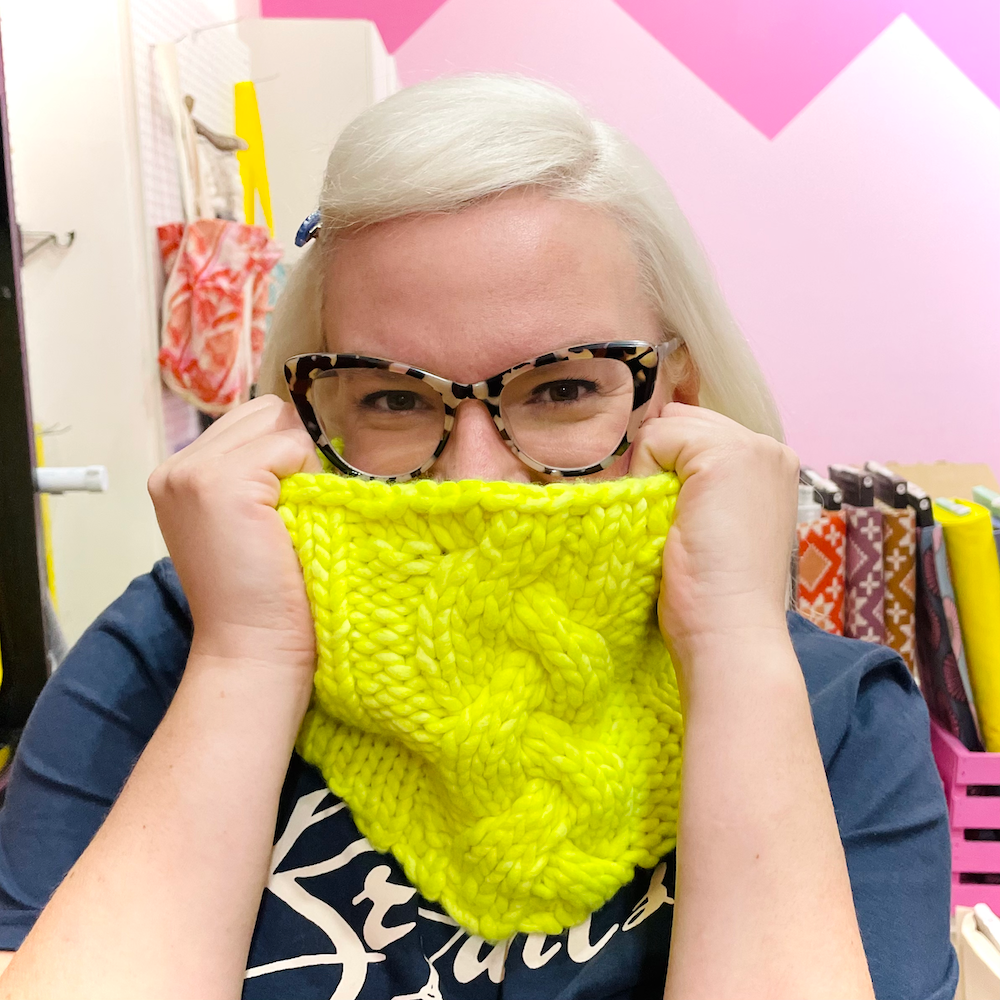 Knit a Chunky Cable Cowl Workshop Brooklyn Craft Company