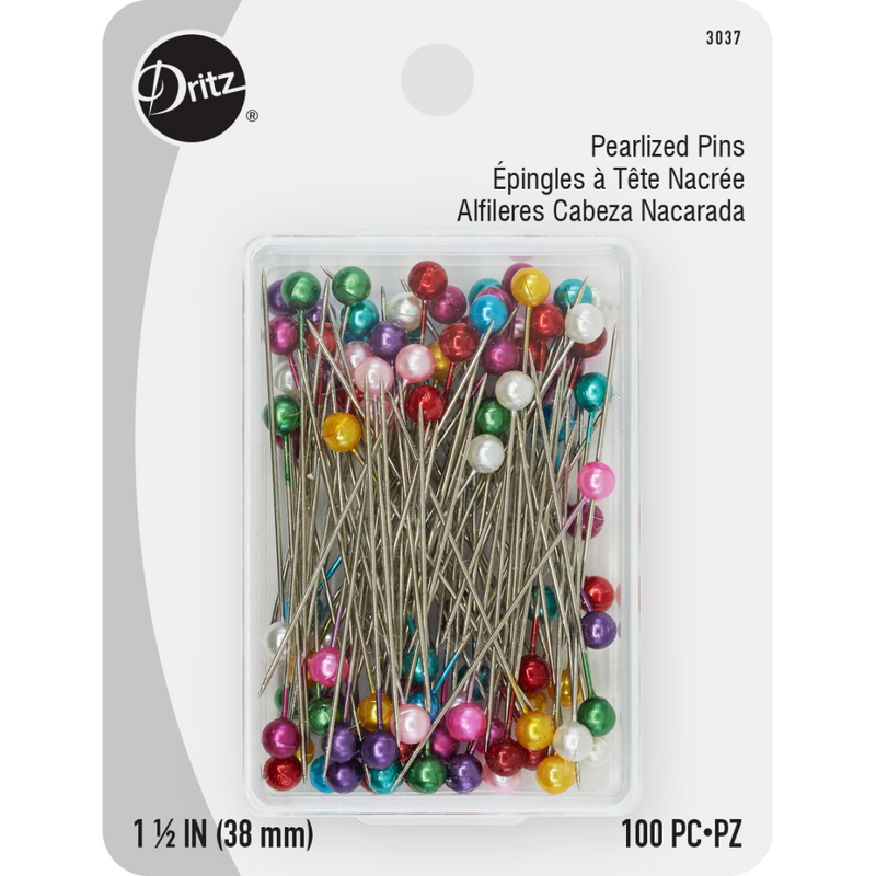 Pearlized Pins - 100 pcs Dritz